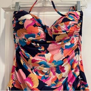 La Blanca Tankini Multicolor Size 10